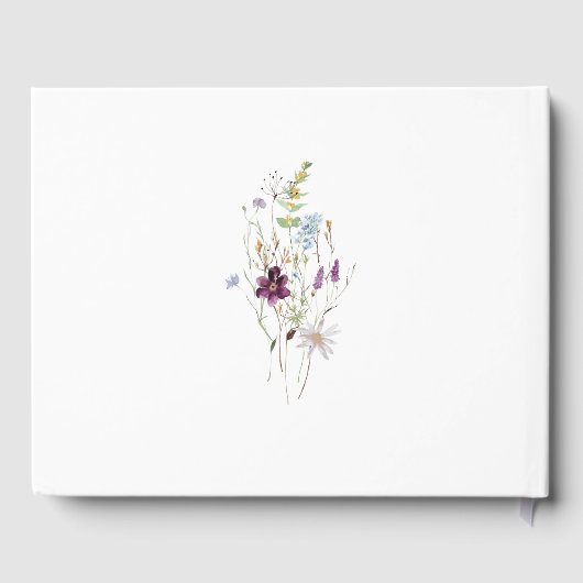 Livre d'or Fleurs sauvages (Verso)