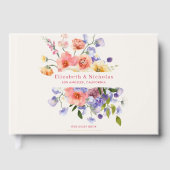 Livre D'or Flirt Floral Meadow | Mariage d'été (Recto)