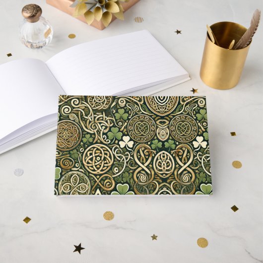 Livre D'or Floraison celtique (Recto ouvert)