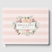 Livre D'or Floral antique | Mariage de bande vierge (Recto)