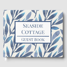 Floral Blue Feuilles Airbnb location vacances