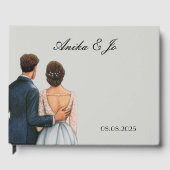 Livre D'or Floral Botanical wedding (Recto)