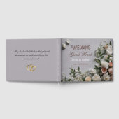 Livre D'or Floral Customizable Wedding Guest Guest Book (Complet)