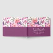 Livre D'or Floral pour toujours dans nos coeurs (Complet)