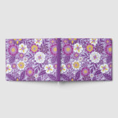 Livre D'or Floral pourpre, jaune et magenta (Complet)