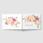 Livre D'or Floral rose (Complet)