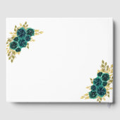 Livre D'or Flore verdoyante Quinceañera (Verso)