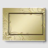 Livre D'or Florish Gold Black 50e anniversaire Mariage (Verso)