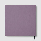 Livre D'or Fond violet texturé calme et simple (Verso)