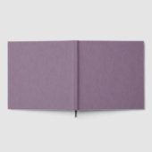 Livre D'or Fond violet texturé calme et simple (Complet)