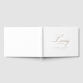 Livre D'or Font de script "In Love Memory" (Complet)
