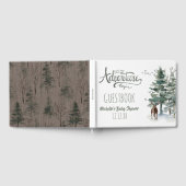 Livre D'or Forest Adventure Baby shower Boy (Complet)