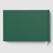 Livre D'or Forest Wintre Watercolor Wedding (Verso)