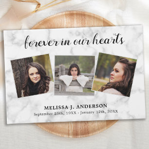 Livre D'or Forever In Our Hearts Memorial 3 Photo Funérailles