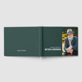 Livre D'or Forever In Our Hearts Modern Custom Photo Memorial (Complet)