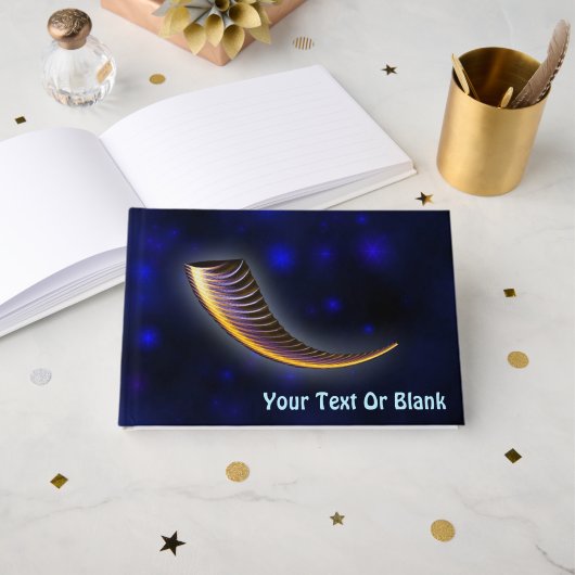 Livre D'or Fractal Shofar (Recto ouvert)
