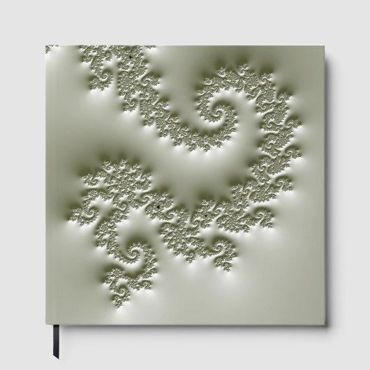 Livre D'or Fractale vert pâle (Recto)