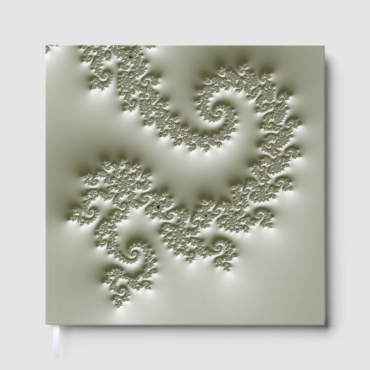 Livre D'or Fractale vert pâle (Recto)