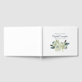 Livre D'or Funérailles commémoratives Aquarelle moderne Flora (Complet)