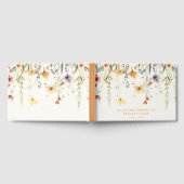 Livre D'or Funérailles Fleurs sauvages rustiques (Complet)