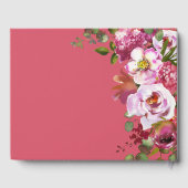 Livre D'or Funérailles florales roses (Verso)