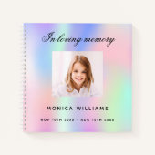 Livre d'or funérailles funéraire en arc-en-ciel ph (Devant)