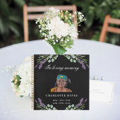 Livre d'or funérailles funéraires noir florales ph