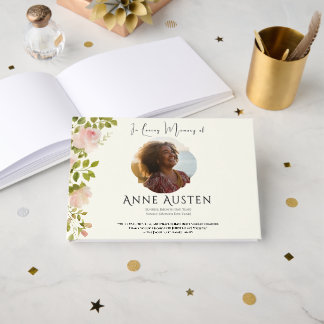 Livre D'or Funeral Guest Book