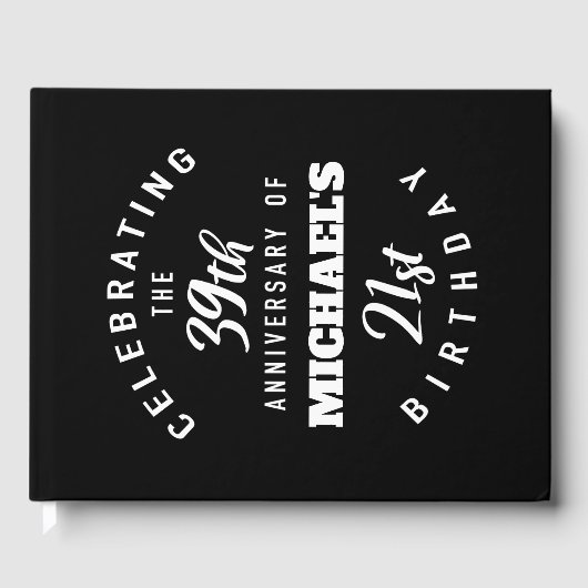 Livre D'or Funny 60e anniversaire Personnalisé (Recto)