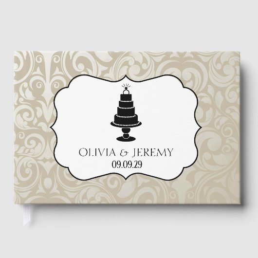 Livre D'or Gâteau mariage (Recto)