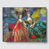 Livre D'or Gemini gothique classique femme papillon Whimsical (Verso)