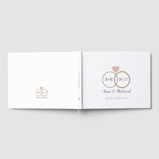 Livre D'or gentil mariage messages invités amour (Complet)