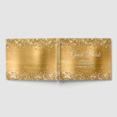 Livre D'or Glittery Gold and White 75th Birthday (Complet)