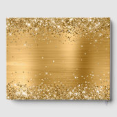 Livre D'or Glittery Gold and White 75th Birthday (Verso)