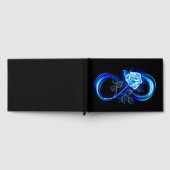 Livre D'or Glowing infinity with blue rose (Complet)