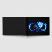 Livre D'or Glowing infinity with blue rose (Complet)