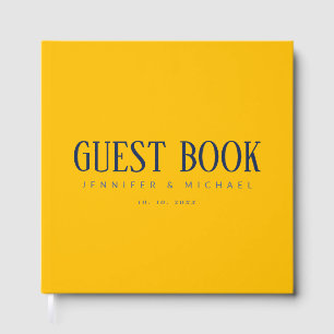 Livre D'or Gold Color Professional Moderne Élégant