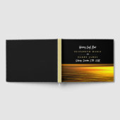 Livre D'or Golden Ocean, Elégant Mariage plage (Complet)