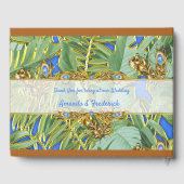 Livre D'or Golden Royal Peacock Temple Dreams (Verso)