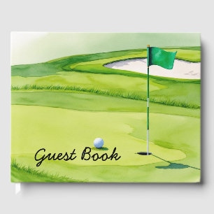 Livre D'or Golf ball sur le putting green