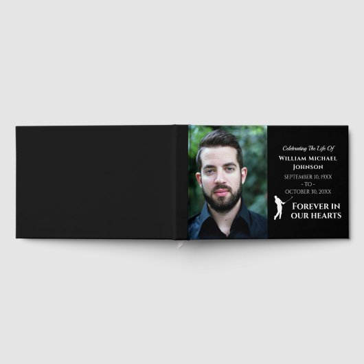 Livre D'or Golf Photo Personnalisée Pour Toujours Dans Notre (Complet)