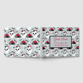 Livre D'or Goth Anniversaire Graduation Skeleton Spider Cake (Complet)