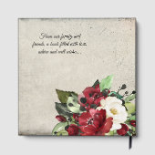 Livre D'or Gothic Rose Guestbook (Verso)