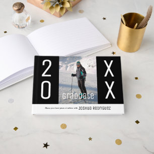 Livre D'or Grad Photo Custom Année Moderne Motif Graduation