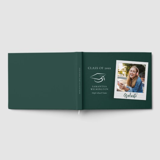 Livre D'or Graduation 2026 Photo Script Grad Party (Complet)