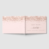 Livre D'or Graduation party blush rose rose or 2025 (Complet)