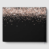 Livre D'or Graduation party noir rose or 2025 (Verso)