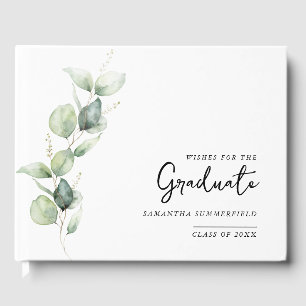Livre D'or Graduation Photo Eucalyptus Grad 2025