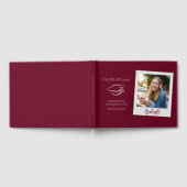 Livre D'or Graduation Photo Script Grad Party Bourgogne (Complet)