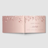 Livre D'or Graduation rose de classe de luxe or de 2024 (Complet)